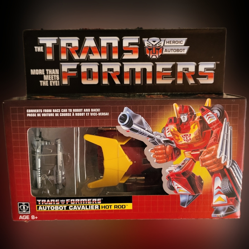 NEW IN BOX TRANSFORMERS AUTOBOT HOT ROD ACTION FIGURE REISSUE 2017 WALLMART NIB